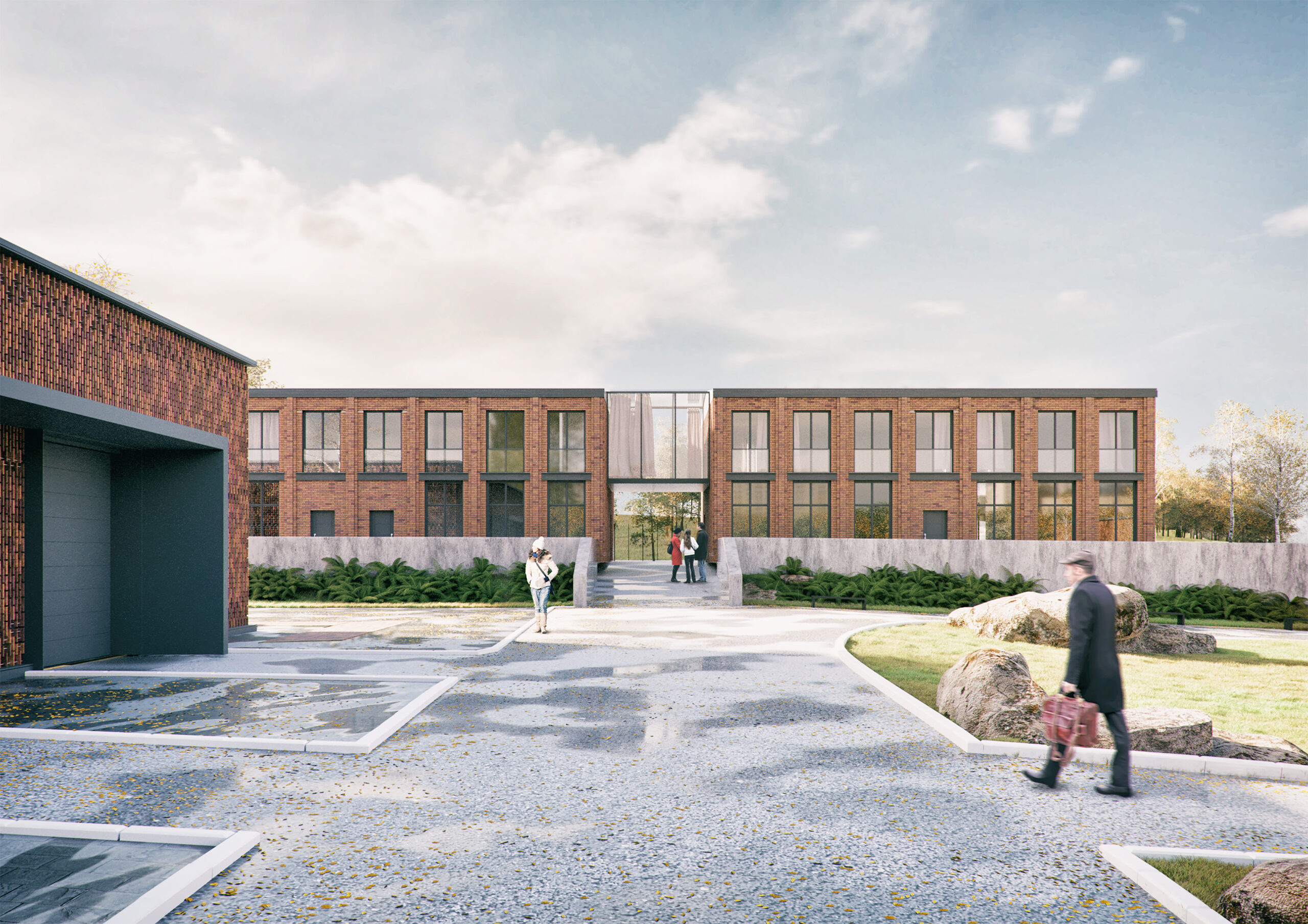 praca magisterska - kompleks | pracownia architektoniczna