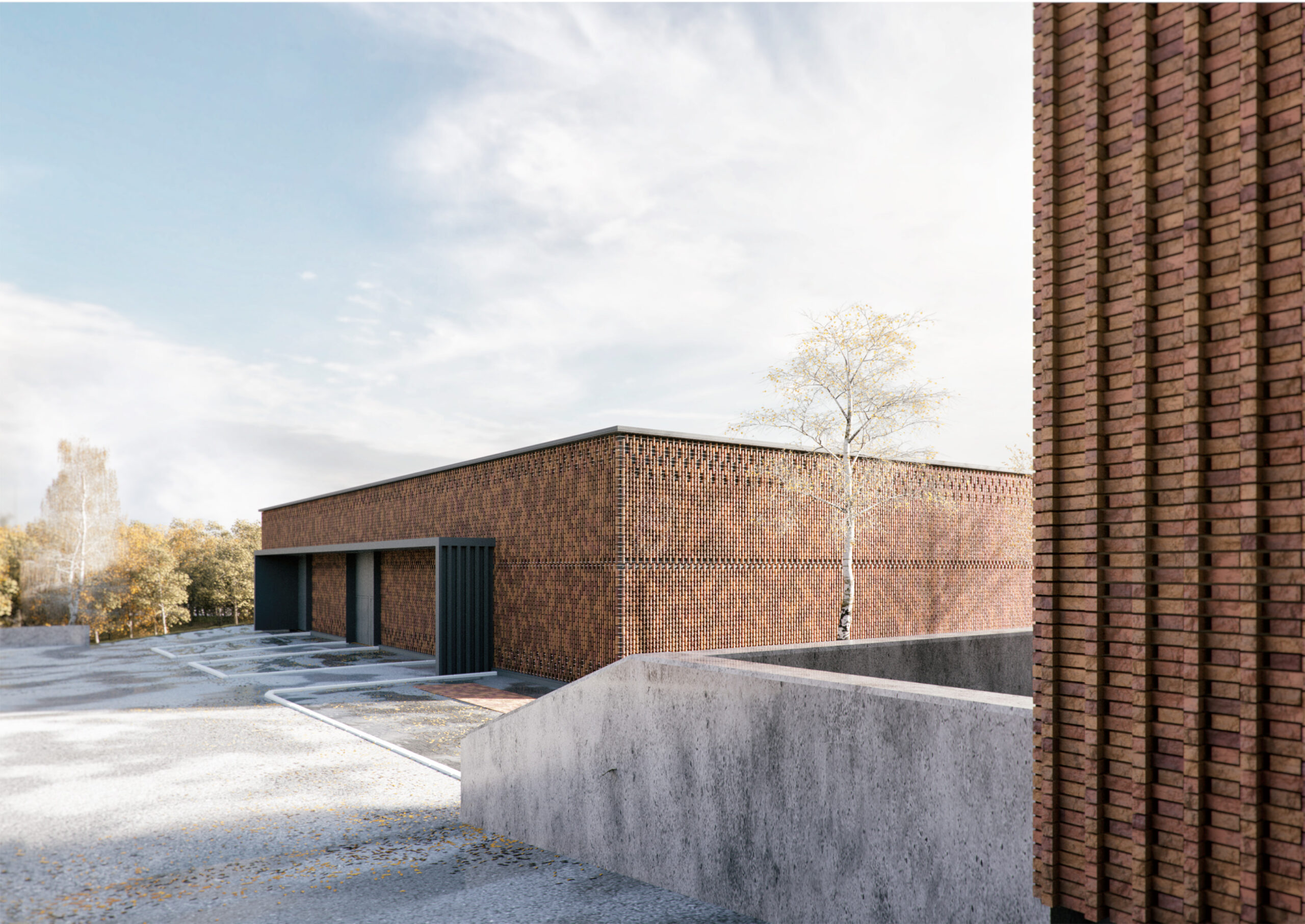 praca magisterska - kompleks | pracownia architektoniczna