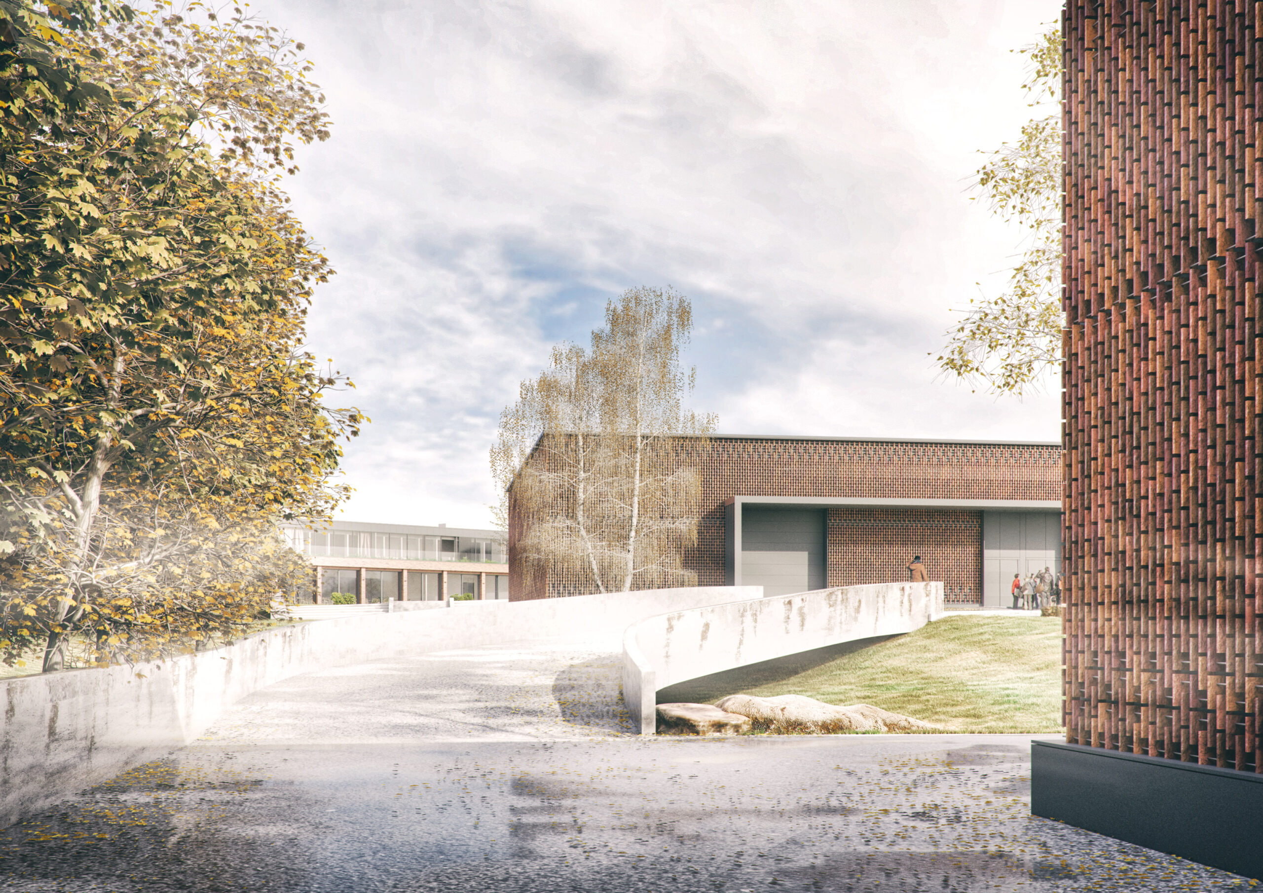 praca magisterska - kompleks | pracownia architektoniczna