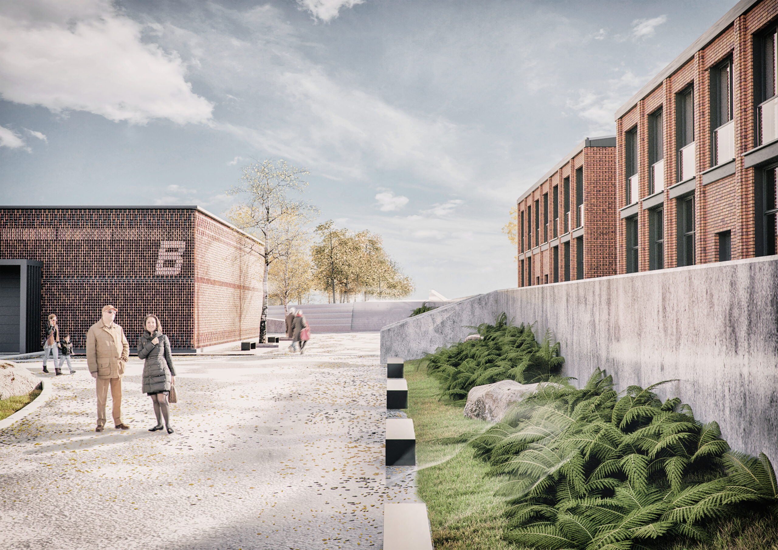 praca magisterska - kompleks | pracownia architektoniczna