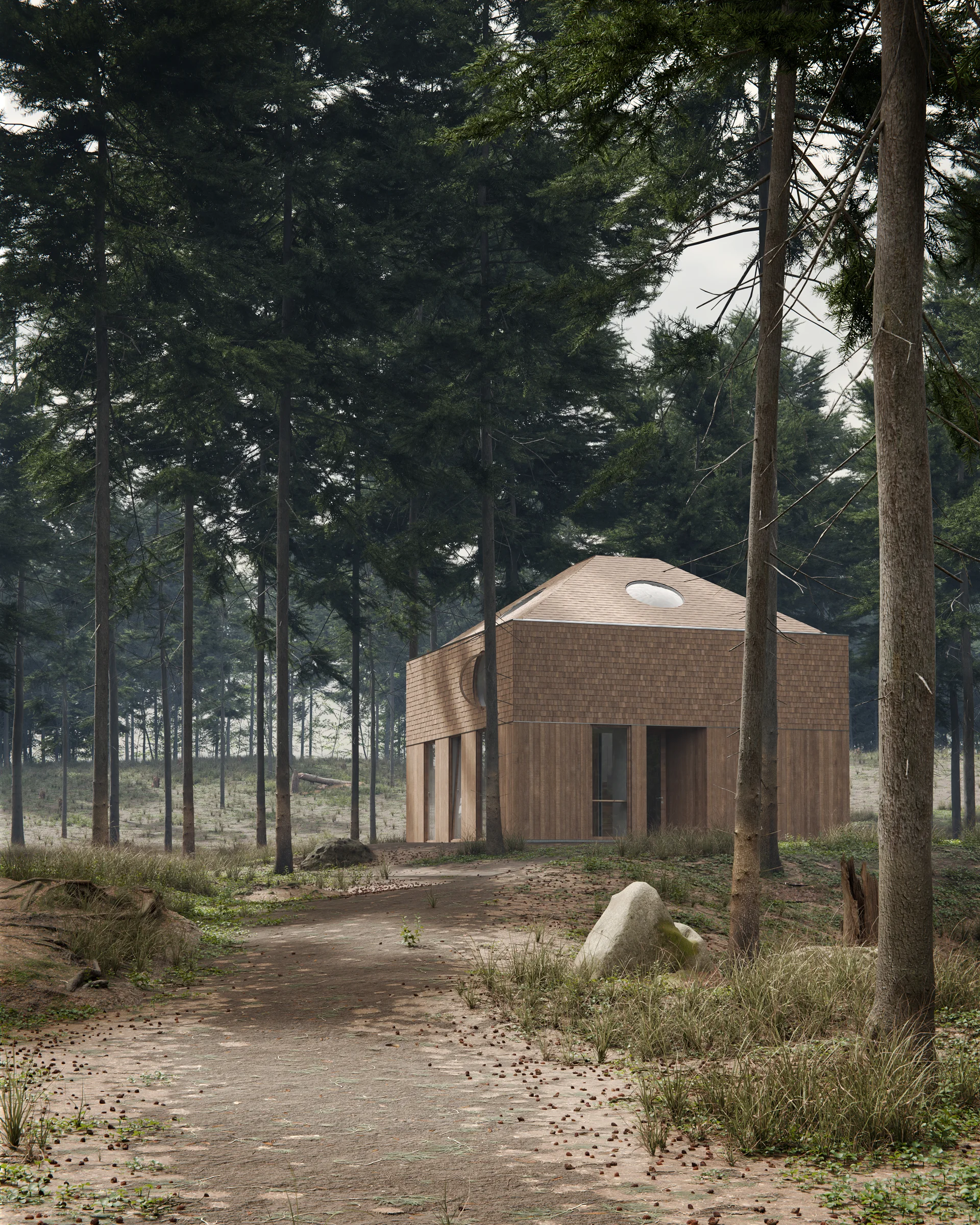 Dom jednorodzinny Beta00 - elewacja | pracownia architektoniczna