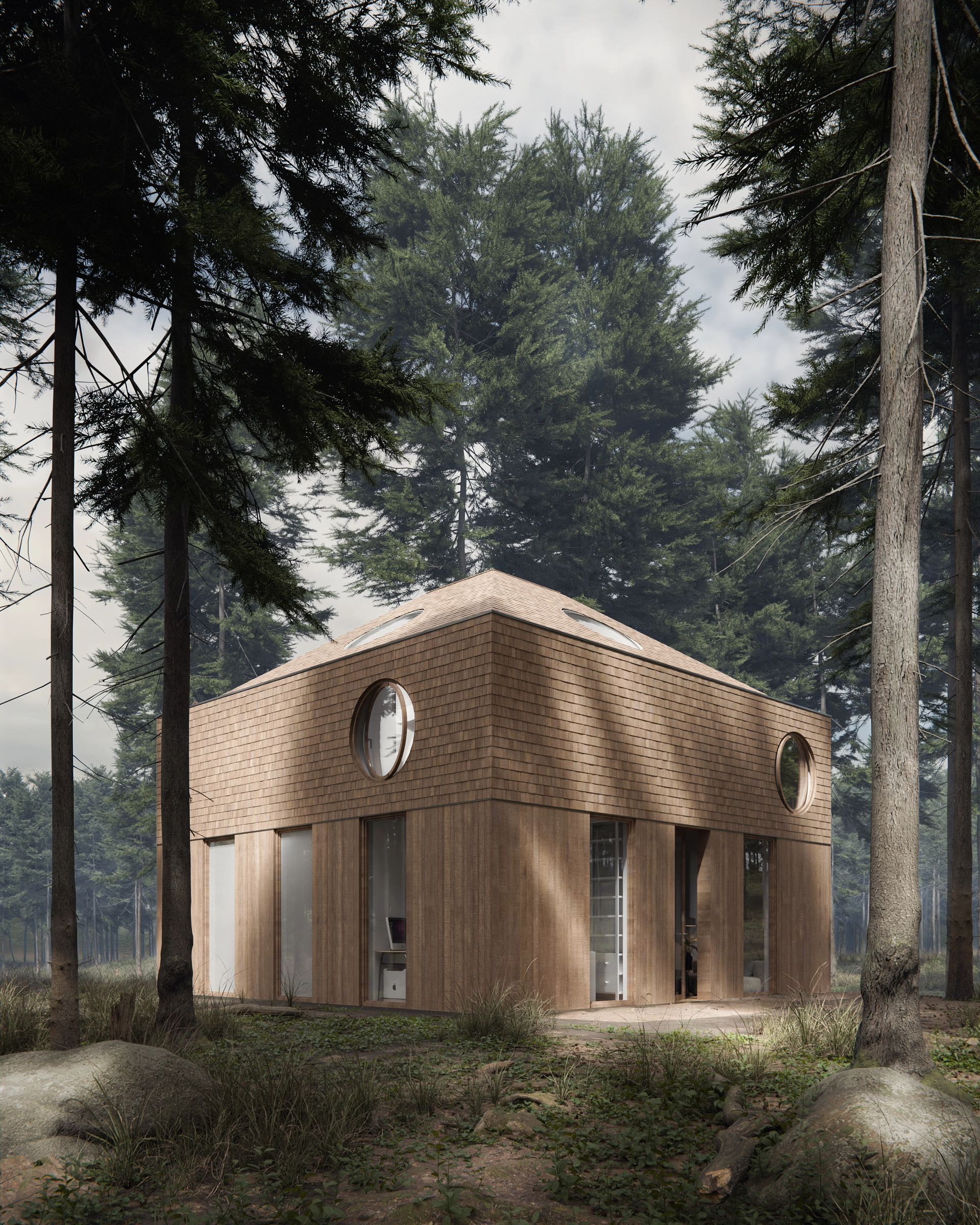 Dom jednorodzinny Beta00 - elewacja | pracownia architektoniczna