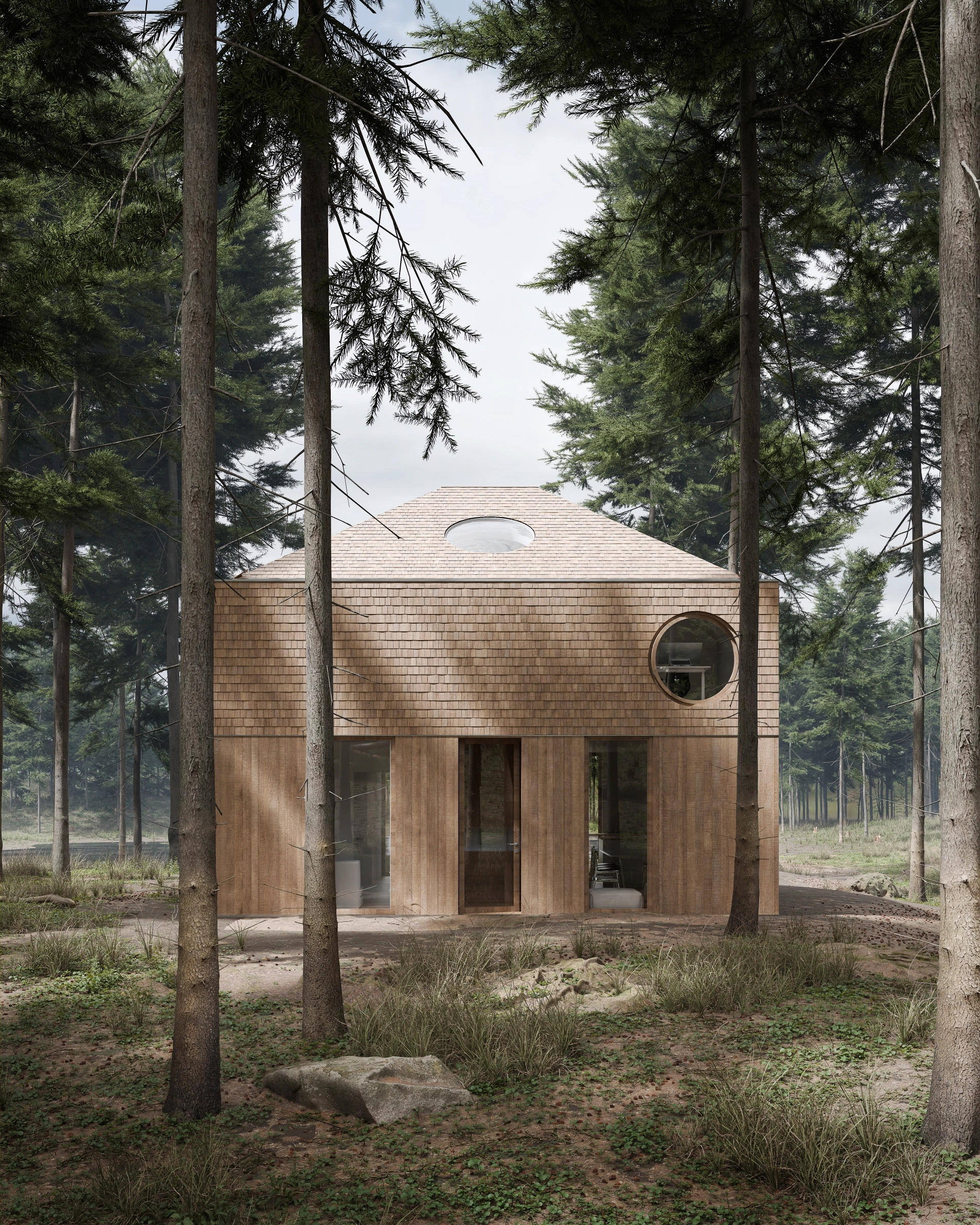 Dom jednorodzinny Beta00 - elewacja | pracownia architektoniczna