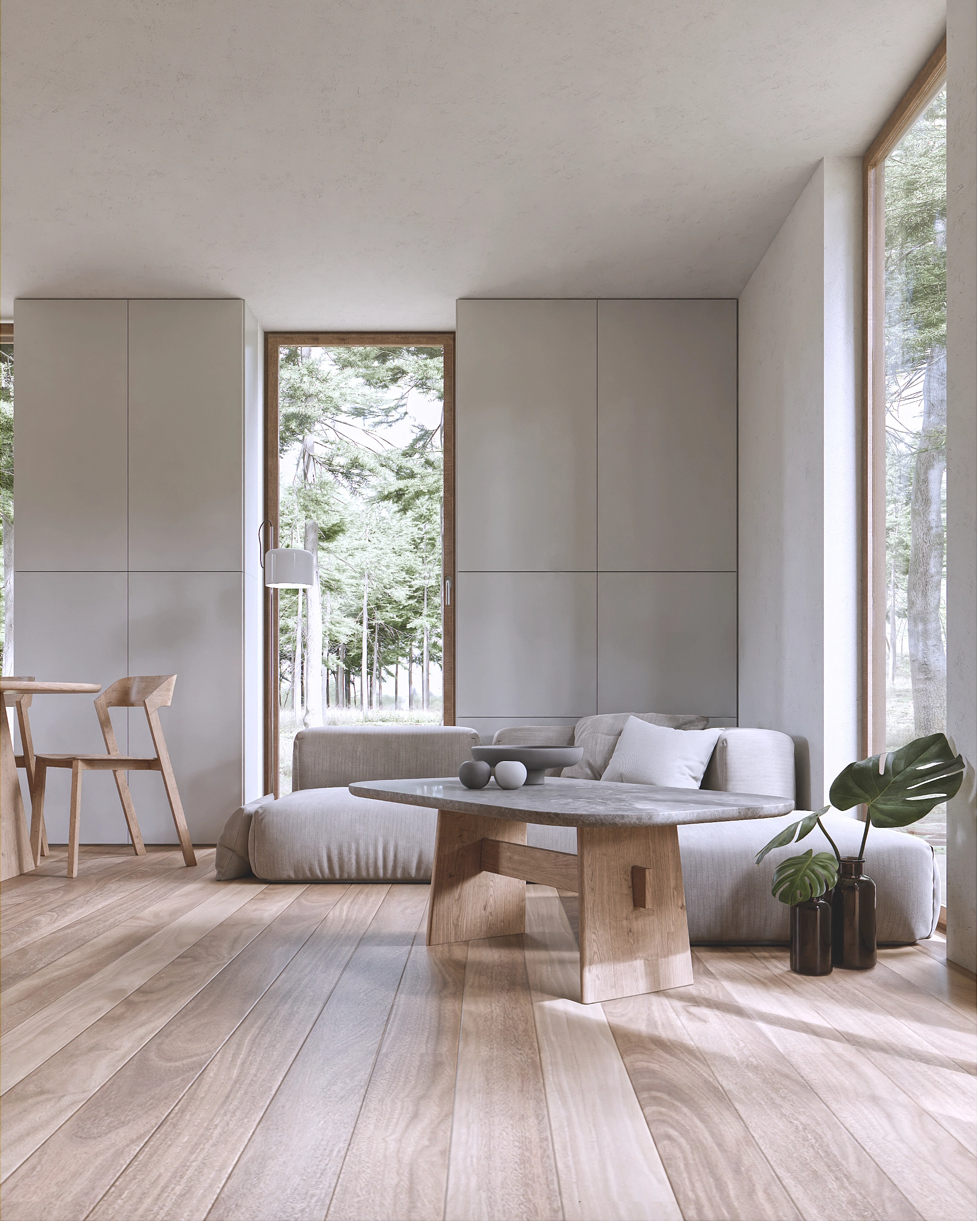 Dom jednorodzinny Beta00 - salon | pracownia architektoniczna