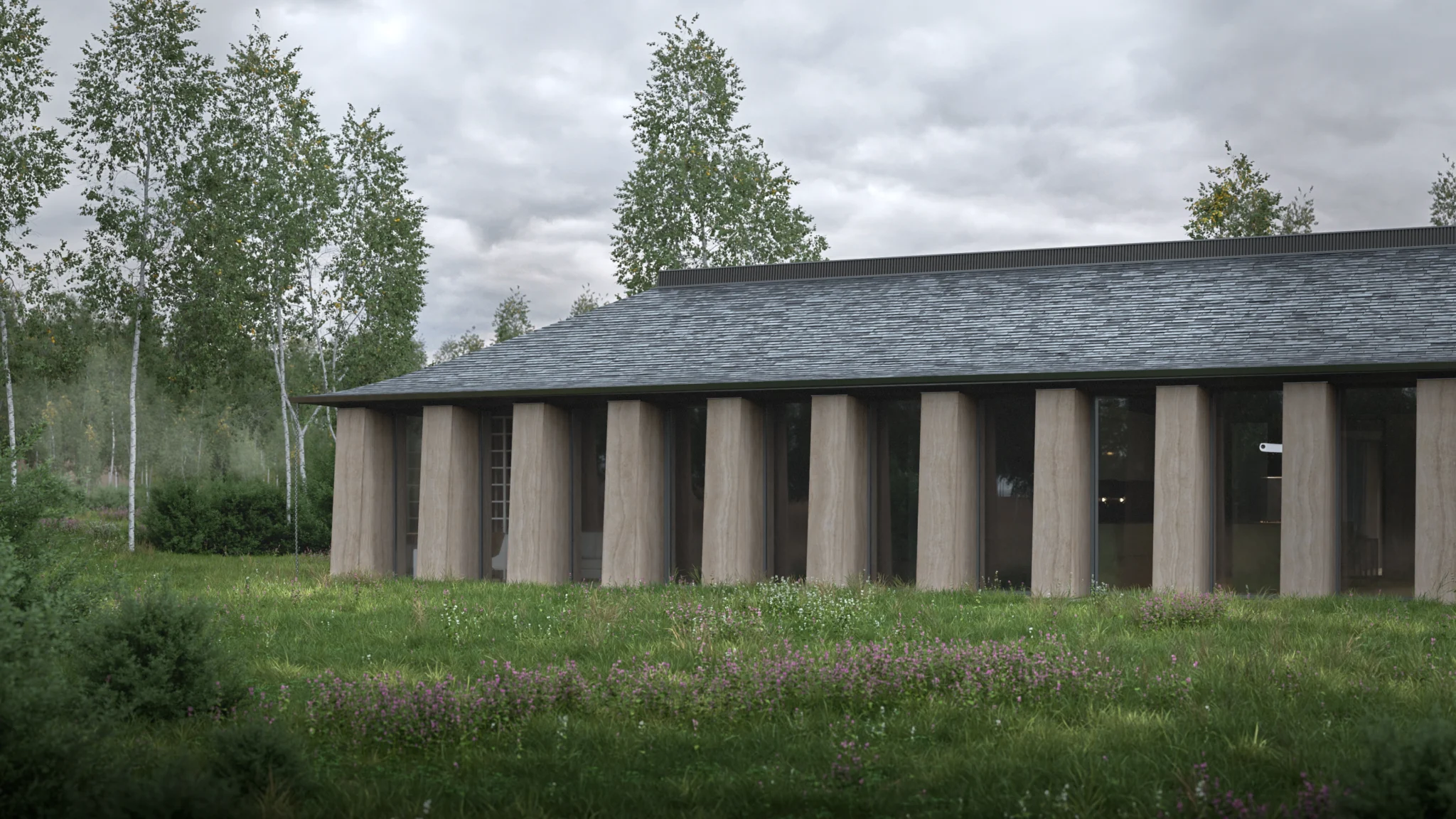 Dom jednorodzinny Gamma00 - elewacja | pracownia architektoniczna